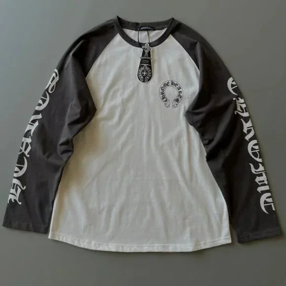 ◆希少品♪【CHROME HEARTS】ダガー サーマル long Tshirt gray 入手困難♪【CHROME HEARTS】ダガーサーマル ロング TシャツGREY